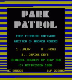 Park Patrol (1987)(Firebird Software) ROM